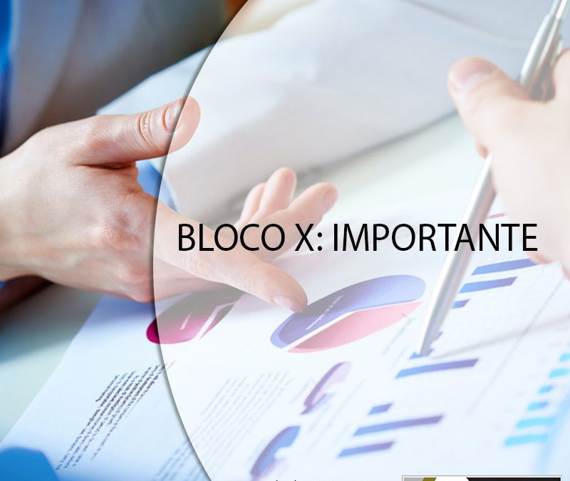 BLOCO X: IMPORTANTE