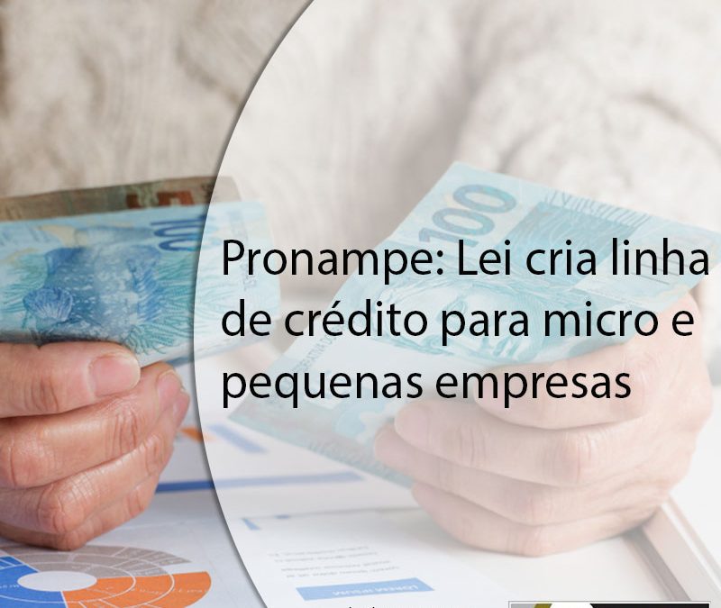 Pronampe: Lei cria linha de crédito para micro e pequenas empresas