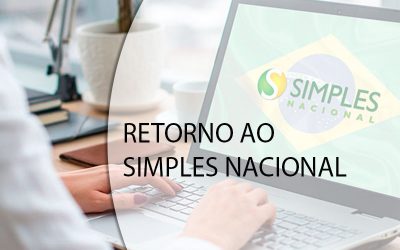 RETORNO AO SIMPLES NACIONAL.