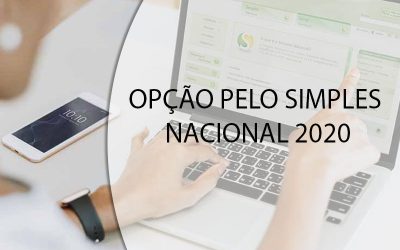OPÇÃO PELO SIMPLES NACIONAL 2020.