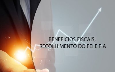 BENEFICIOS FISCAIS, RECOLHIMENTO DO FEI E FIA.