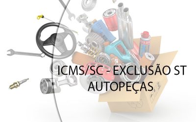 ICMS/SC – EXCLUSÃO ST AUTOPEÇAS