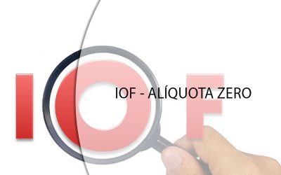 IOF – ALÍQUOTA ZERO